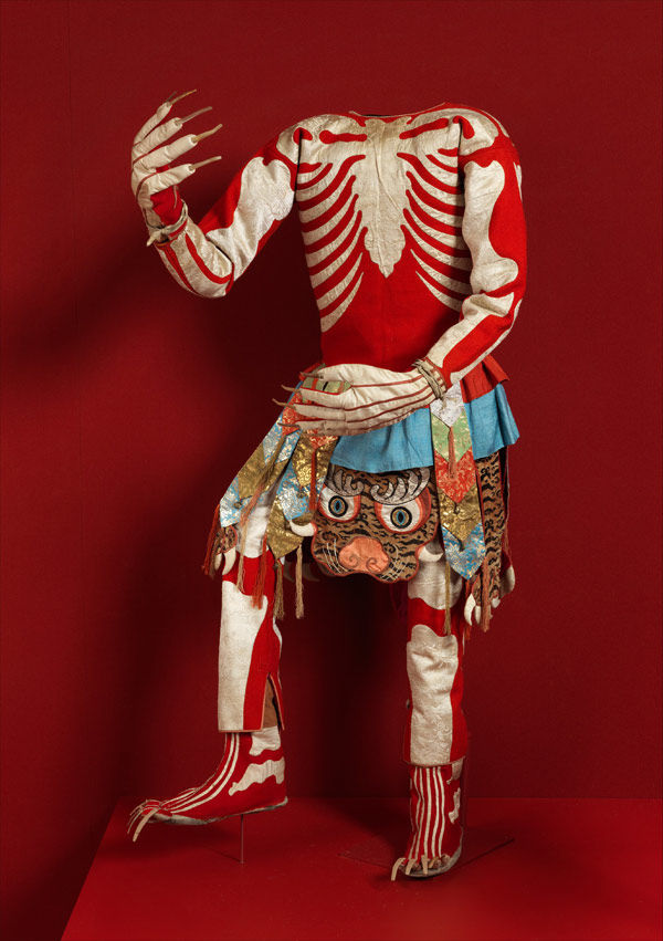 Skeleton Dance Costume, late 19th or early 20th century. Tibet. Silk, flannel; 70 x 60 in. (177.8 x 152.4 cm). The Metropolitan Museum of Art, New York, Gift of Mrs. Edward A. Nis, 1934 (34.80.3a&ndash;h)