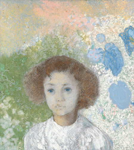 Portrait of Genevi&egrave;ve de Gonet at about the Age of Three