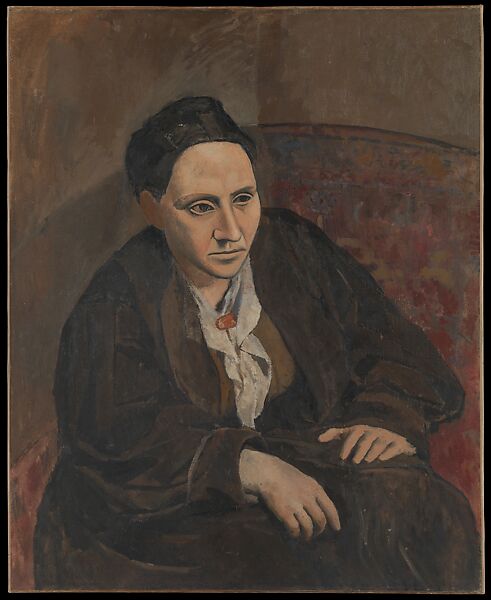 Gertrude Stein, Pablo Picasso Spanish, Oil on canvas