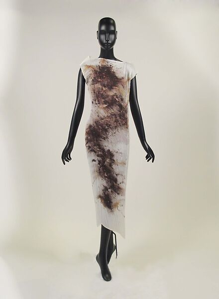 Dress, Issey Miyake Japanese, polyester, Japanese