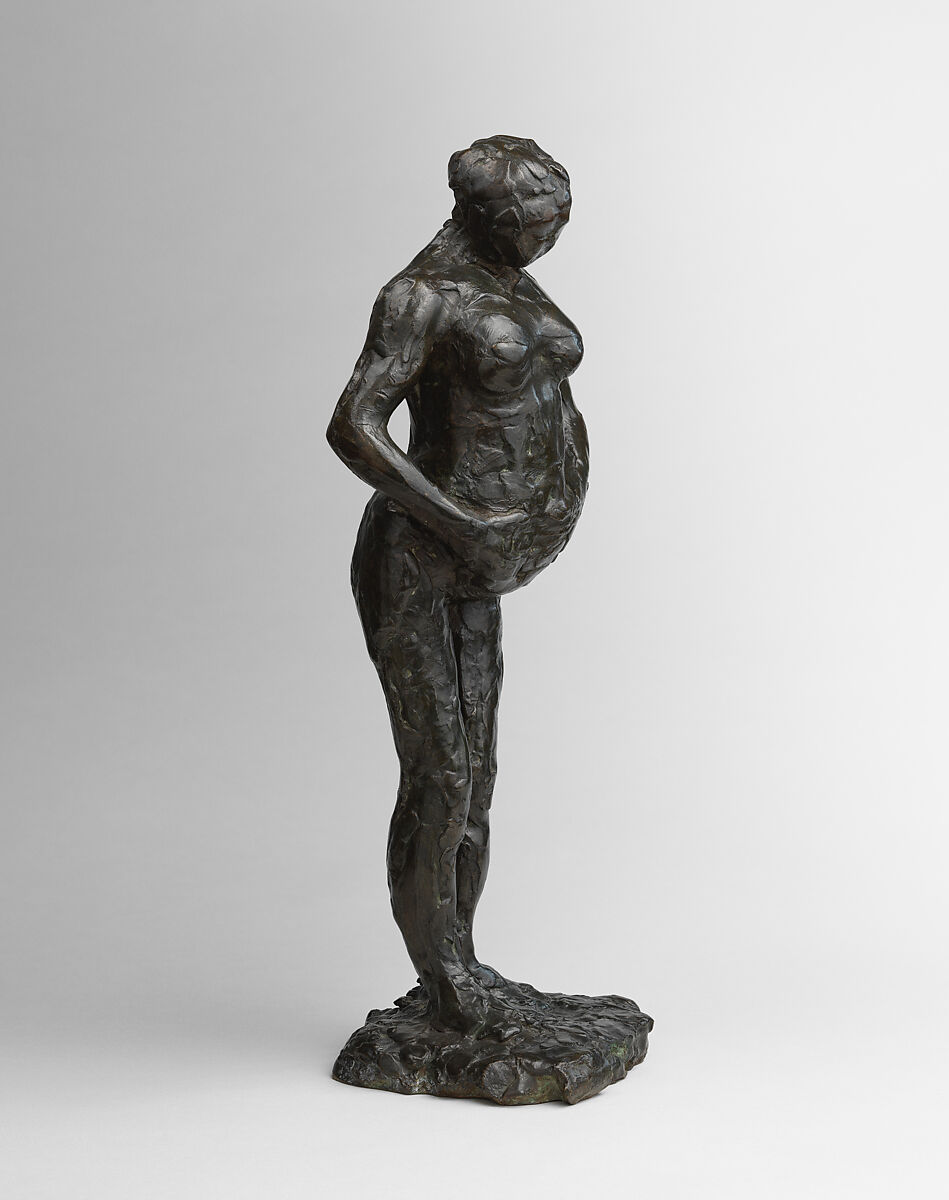 Pregnant Woman, Edgar Degas French, Bronze, French
