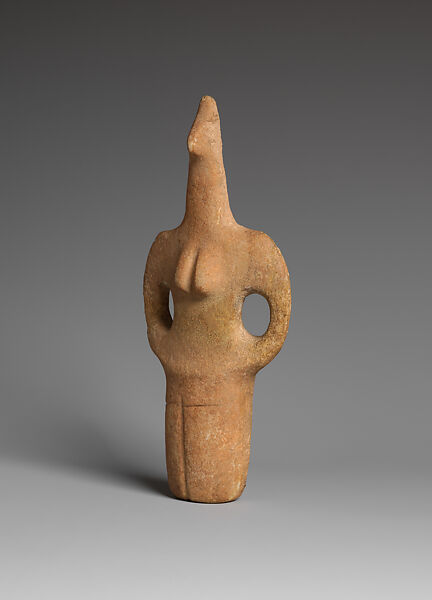 Marble female figure, Marble, Cycladic