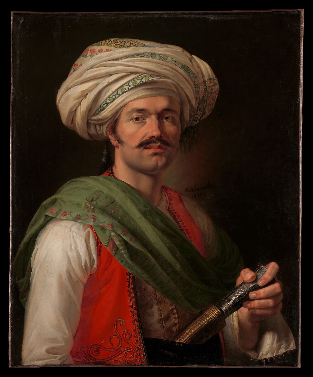 Portrait of a "Mamelouk", Horace Vernet  French, Oil on canvas