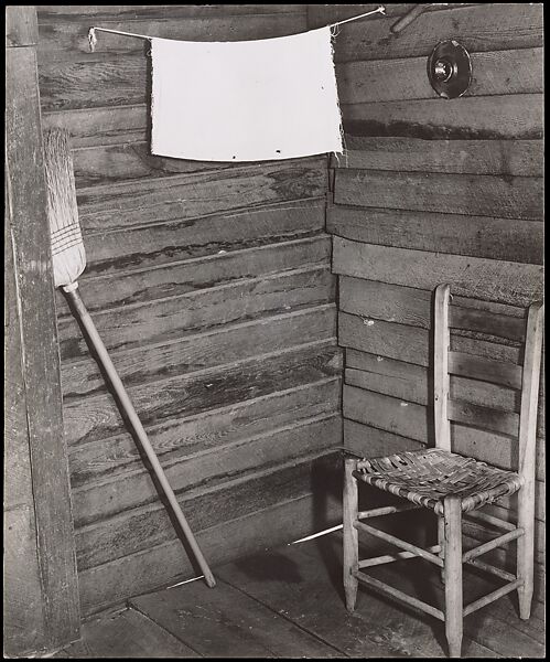 Kitchen Corner, Tenant Farmhouse, Hale County, Alabama, Walker Evans American, Gelatin silver print
