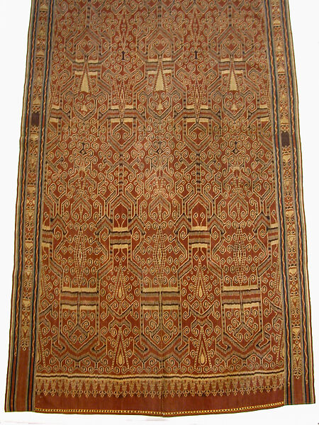 Ceremonial Textile (Pua), Cotton, Iban people
