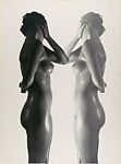 [Nude, Printed by Twice Exposing the Same Negative, Once Flipped], Heinz Hajek-Halke  German, Gelatin silver print