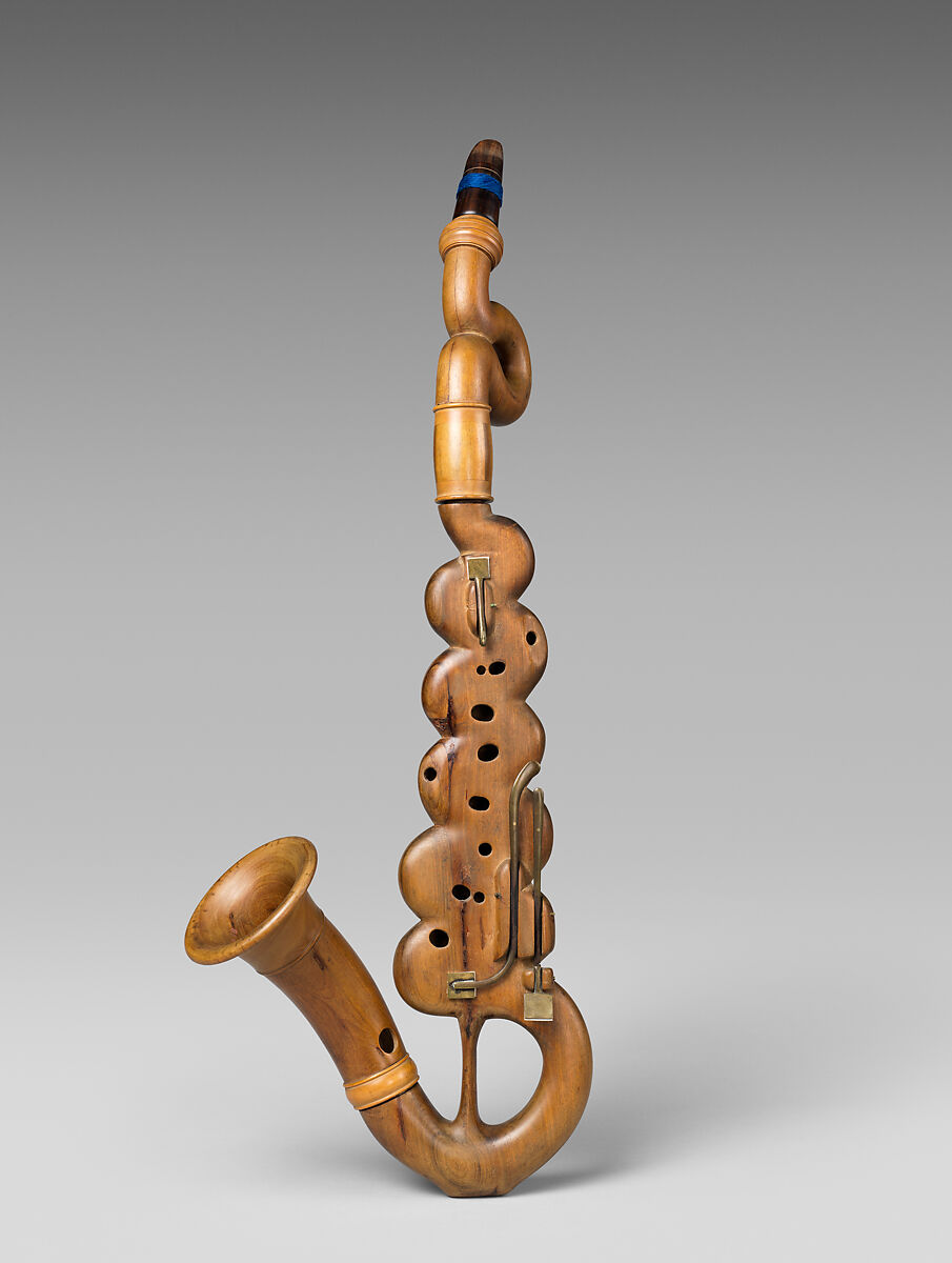 Bass Clarinet in C, Nicola Papalini Italian, Olive wood, brass, Italian