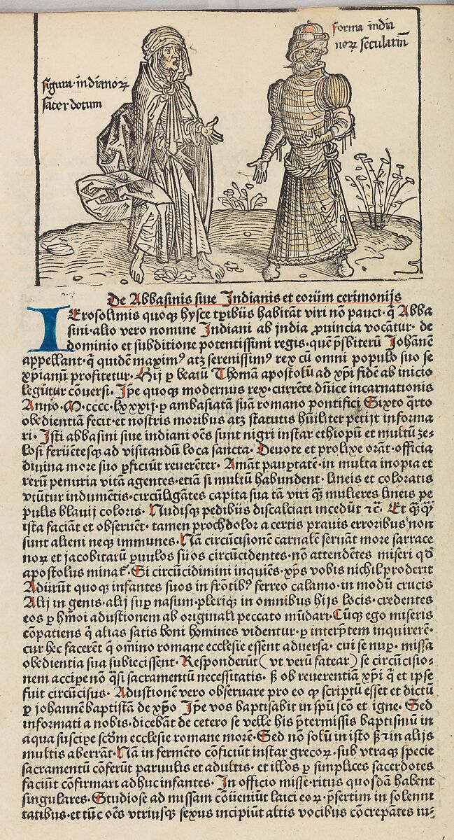 Peregrinatio in terram sanctam., Bernhard von Breydenbach  German, Woodcuts