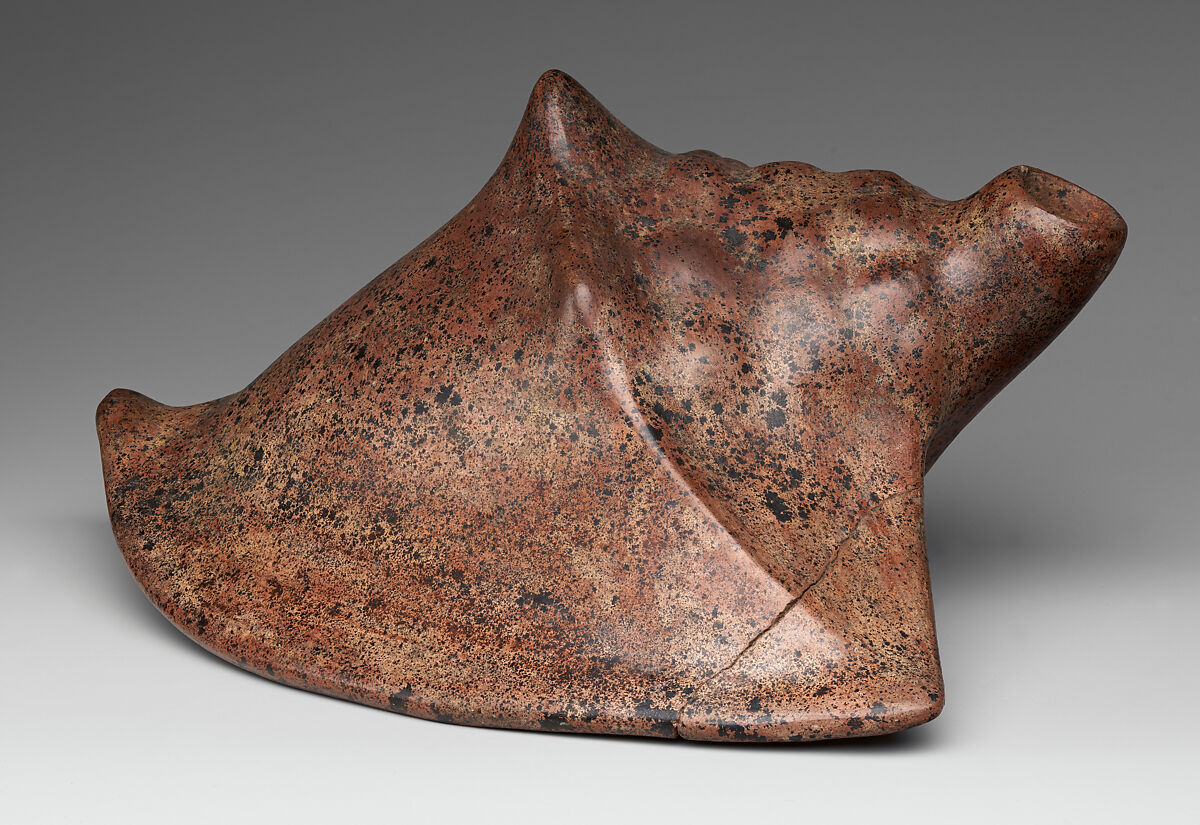 Shell Vessel, Colima artist(s), Ceramic, slip, Colima