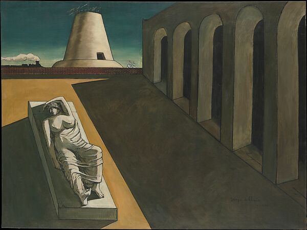 Ariadne, Giorgio de Chirico Italian, born Greece, Oil and graphite on canvas