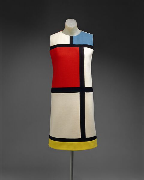 Dress, Yves Saint Laurent French, wool, French