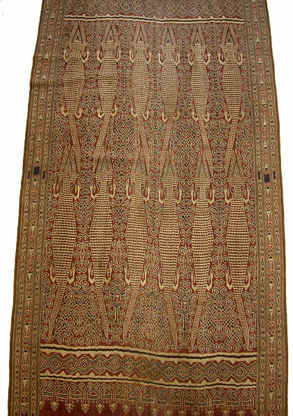Ceremonial Textile (Pua Kumbu), Cotton, Iban people