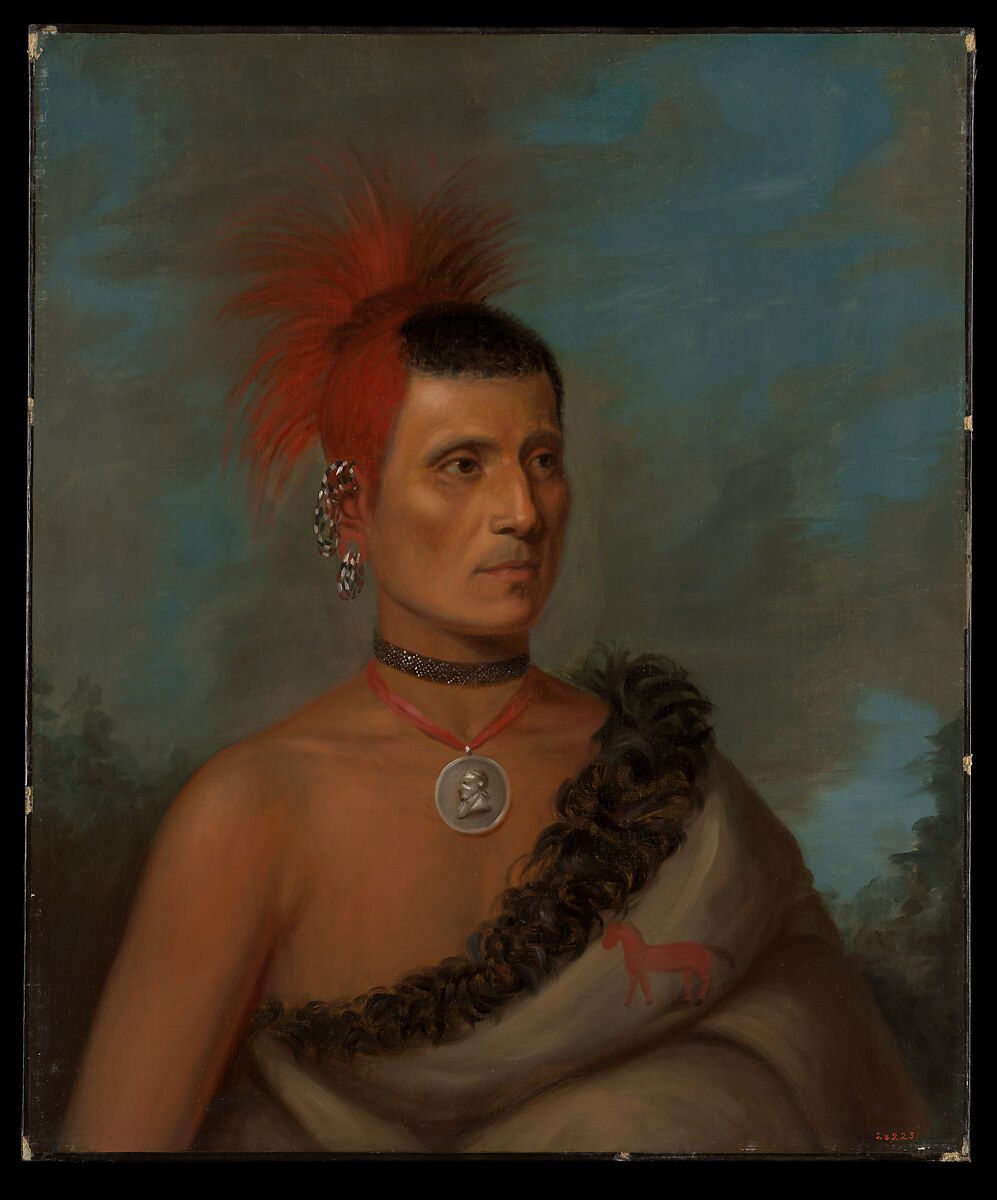 Pes-Ke-Le-Cha-Co, Henry Inman American, Oil on canvas, American