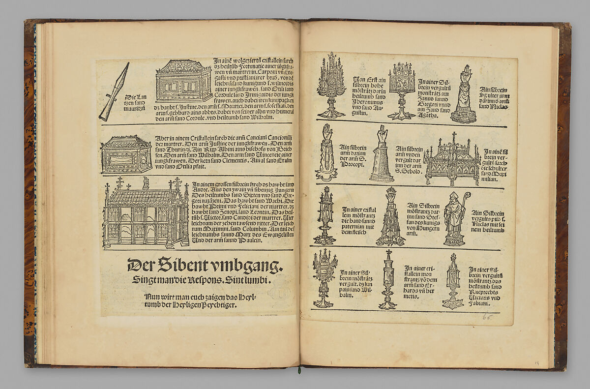 Das Wiener Heiligthumbuch, Johannes Winterburger  Austrian, Woodcuts