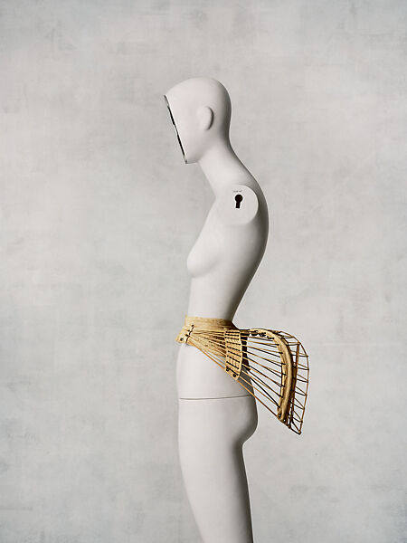 Bustle, Timothy S. Sperry American, linen, metal, American