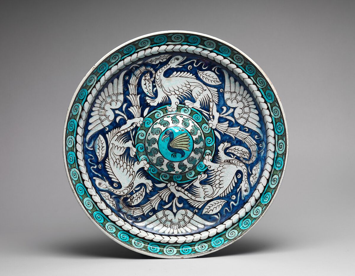 Plate, William De Morgan  British, Ceramic, British (London)
